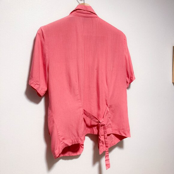 3 FOR $15 Vintage pink button down shirt - Picture 4 of 13